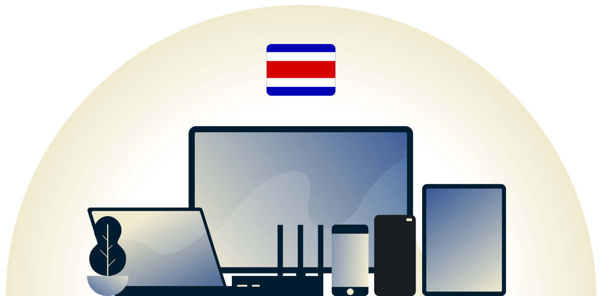 다양한 기기를 보호하는 코스타리카 VPN